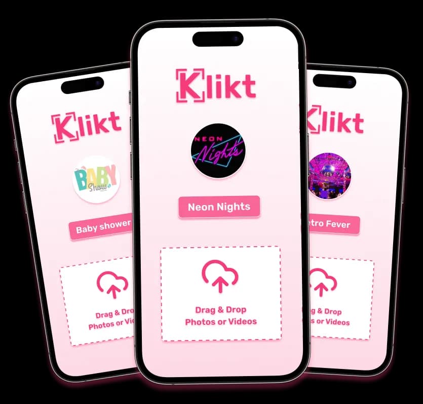 Creating a wedding photo album with QR code photo sharing system